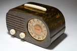 Rare Blue Catalin FADA 700 ”Cloud” Art Deco Radio